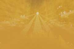 Kadras iš virtualios realybės animacijos „Angelų takais“