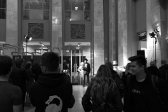 Parodos „Keliaujantys muzikantai“ atidarymas Vilniaus geležinkelio stotyje