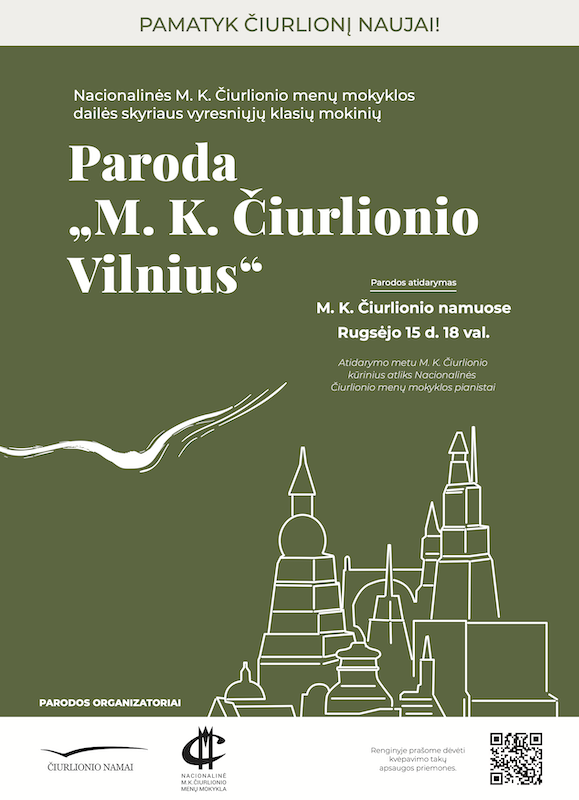 Pamatyk Čiurlionį naujai! | Paroda „M. K. Čiurlionio Vilnius“