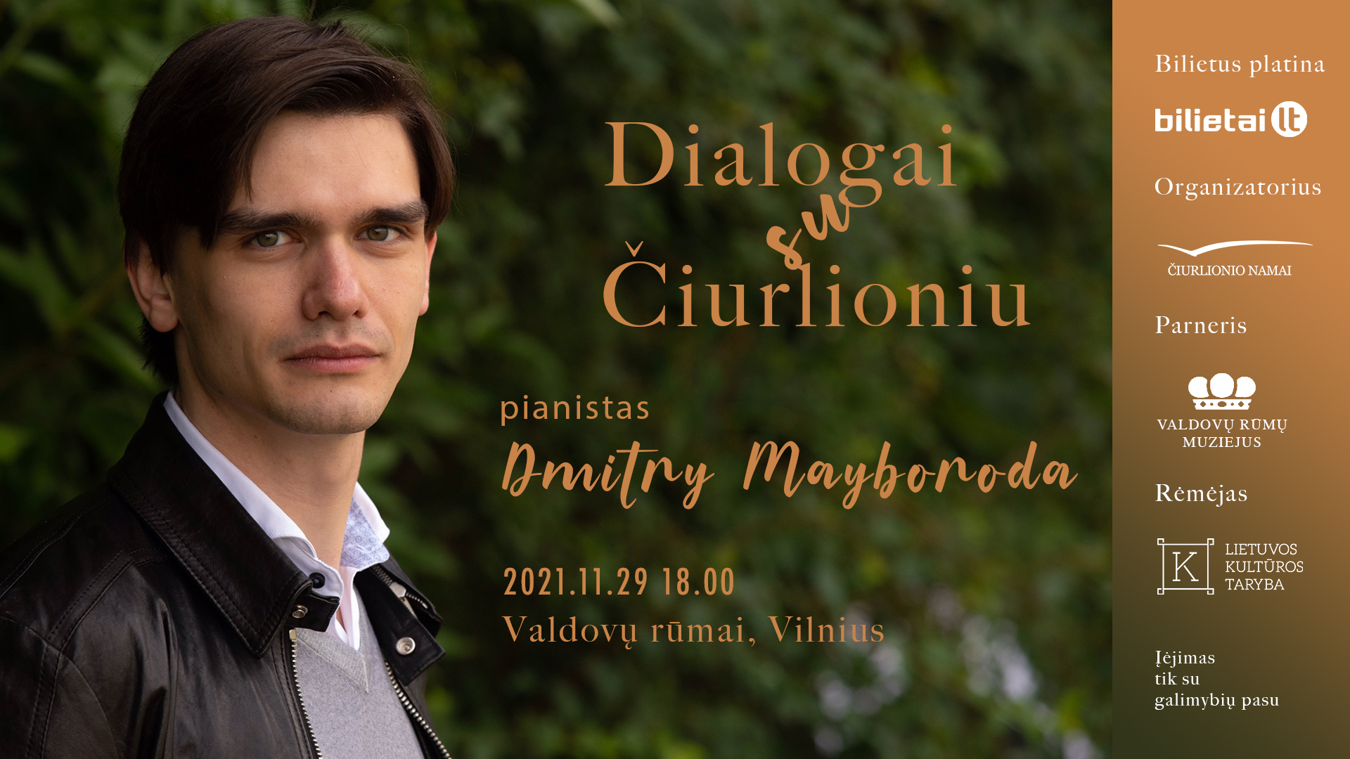 Dialogai su Čiurlioniu. Dmitry Mayboroda (Vokietija) | Valdovų rūmuose