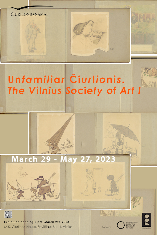 Exhibition “Unfamiliar Čiurlionis. The Vilnius Society of Art I”