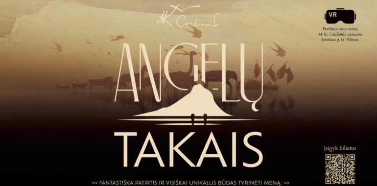 VR filmas ~ANGELŲ TAKAIS~ M. K. Čiurlionio namuose
