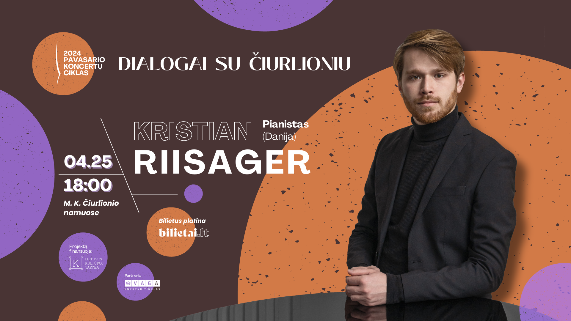 „Dialogai su Čiurlioniu“ 2024 | Kristian Riisager (Danija)