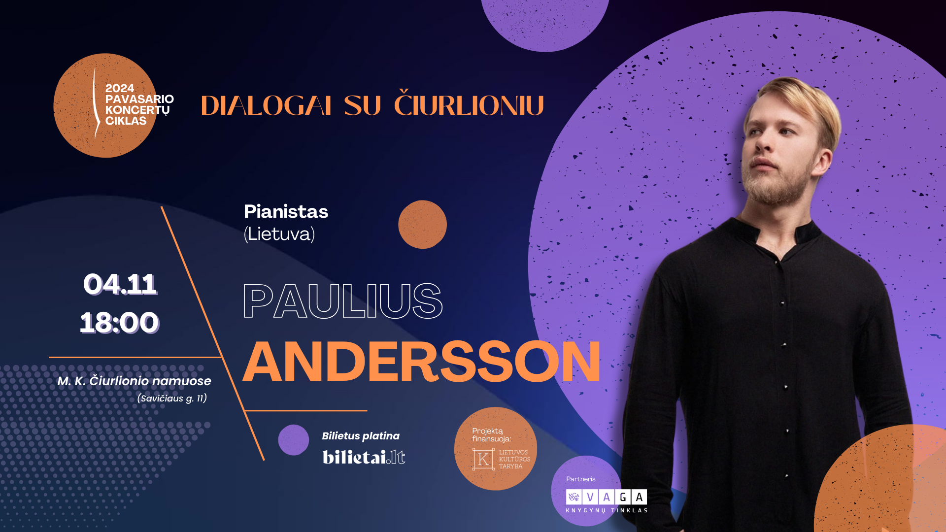 „Dialogai su Čiurlioniu“ 2024 | Paulius Andersson