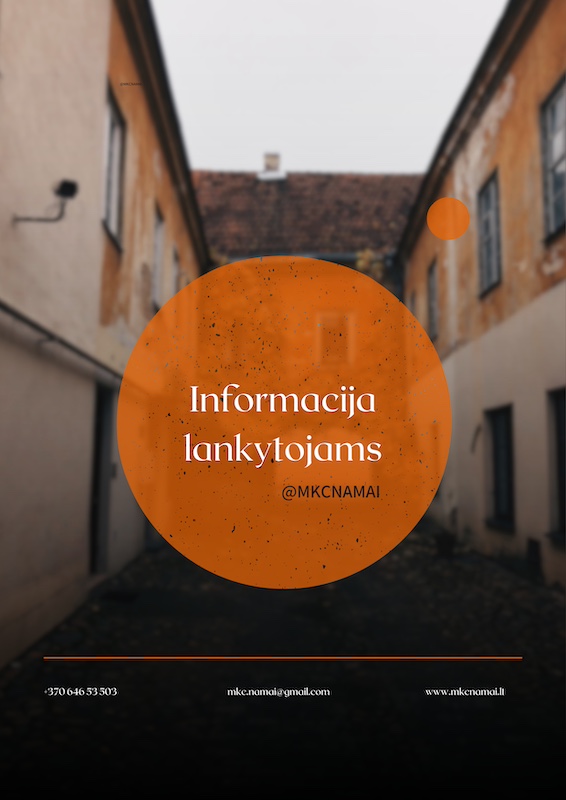 Informacija lankytojams: lapkričio 1-2 d. nedirbsime