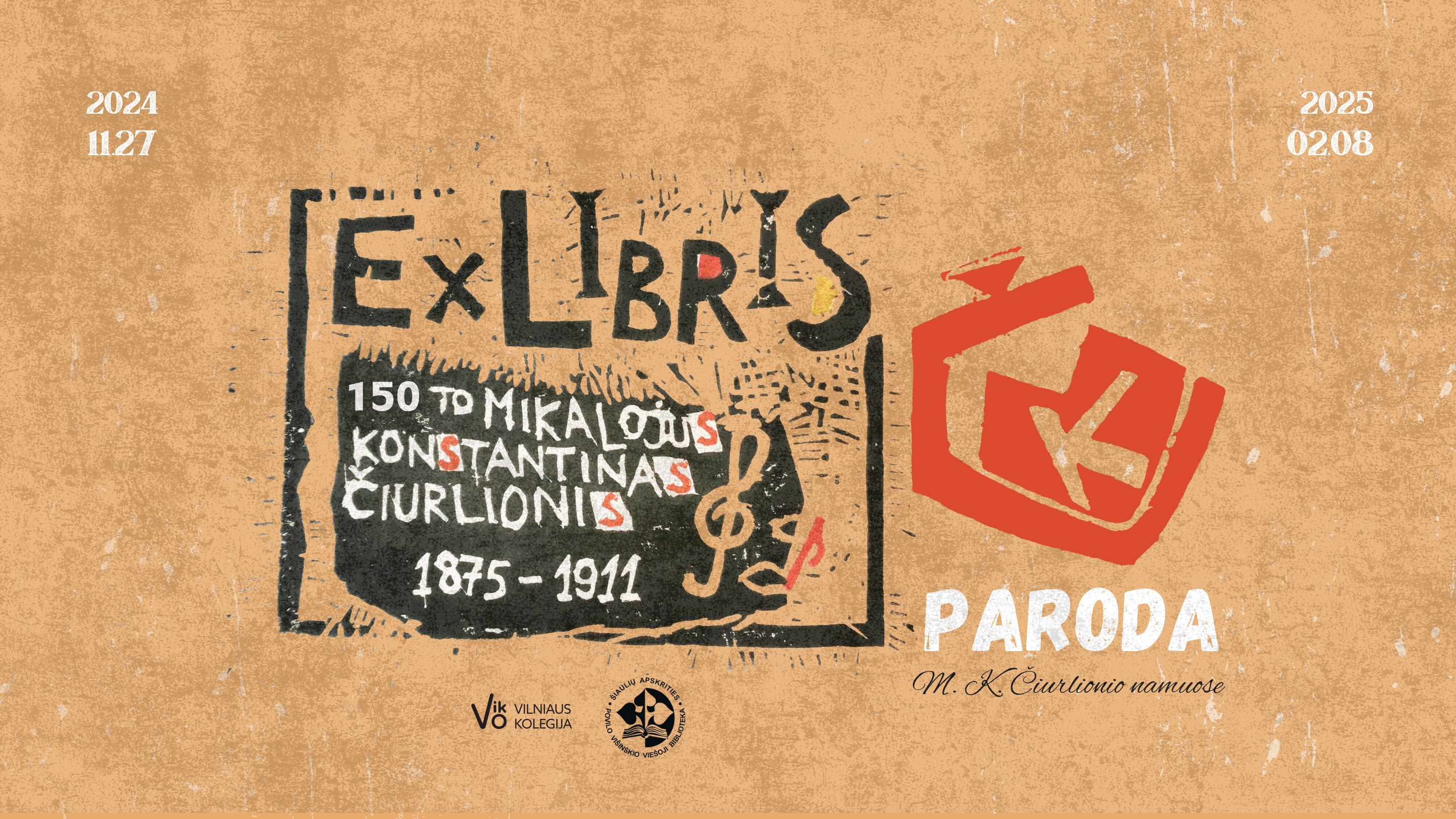 Paroda „EXLIBRIS ČIURLIONIUI“