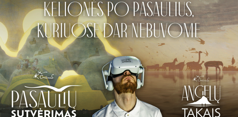 Virtualios realybės patirtys: „Angelų takais“ ir „Pasaulių sutvėrimas“