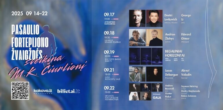 Festivalis „Pasaulio fortepijono žvaigždės sveikina M. K. Čiurlionį“