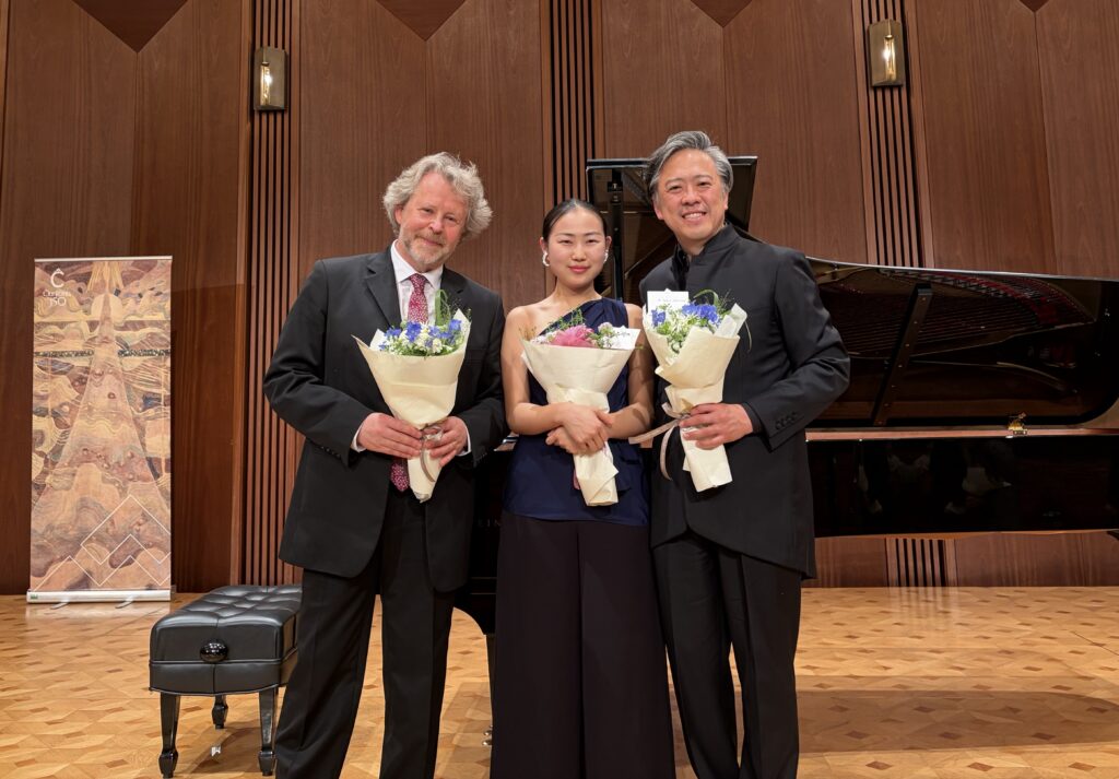 Pianistai: Rokas Zubovas, Tadashi Suenaga, Chisato Taniguchi